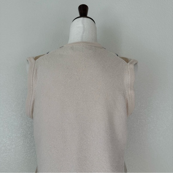 Lyle & Scott 100% Super Lambwool Women’s Sweater Vest, Size S-M - Picture 7 of 12